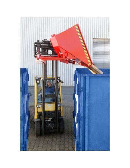 Tilting Container--Container tilting, hot galvanized