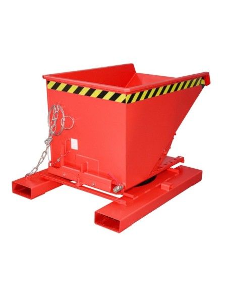 Kippbehälter--Container rotes feuer