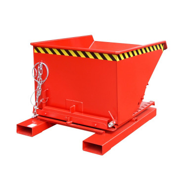 Contenedor de virutas, pintado Rojo