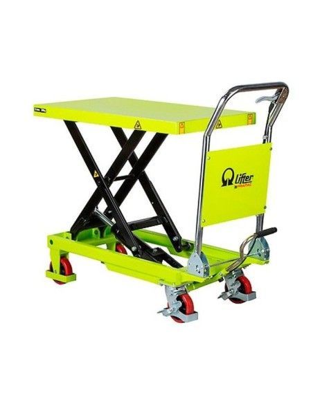 Mesas manuais..-Mesa elevatória manual 150kg para 720mm