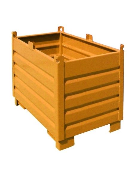 Contenitore Ribaltabile--Colettore, dipinto, Arancione giallo