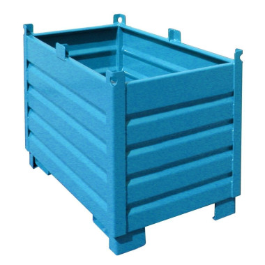 Tilting Container--Colector system, painted, Light blue