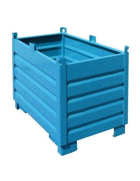Tilting Container--Colector system, painted, Light blue