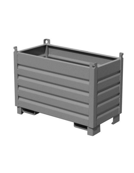 Recipiente Inclinável--Colector sistema, pintado, rato cinza