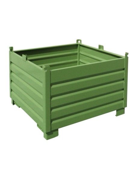 Tilting Container--Colector system, painted, green