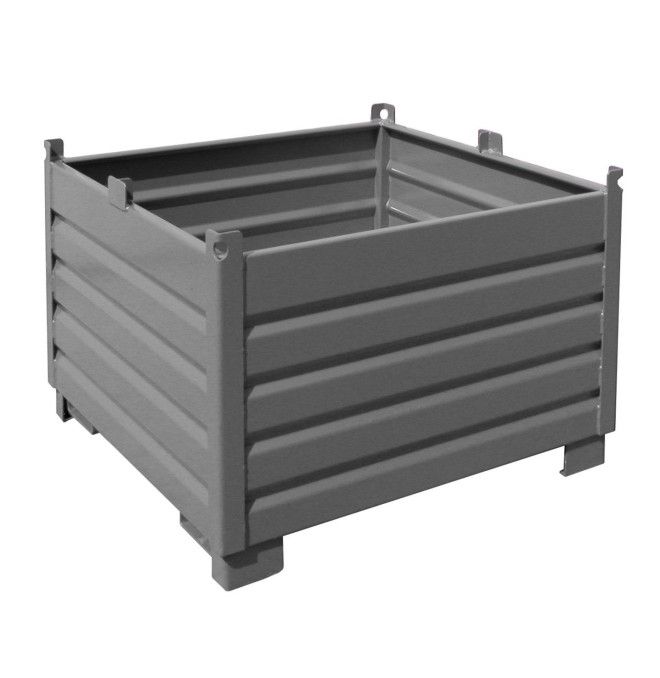 Kippbehälter--Colector System, lackiert, graue Maus