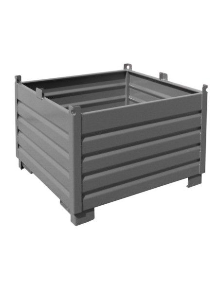 Tilting Container--Colector system, painted, gray mouse
