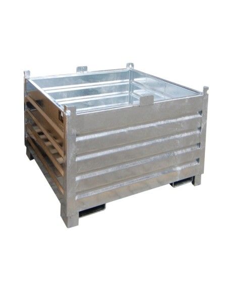 Tilting Container--Colector system, hot galvanized