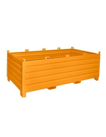 Tilting Container--Colector system, painted, Orange yellow