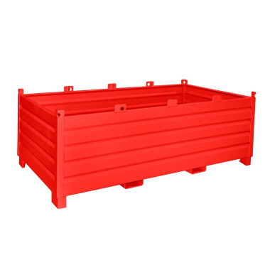 Tilting Container--Colector system, painted, Red fire
