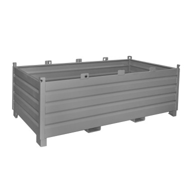 Tilting Container--Colector system, painted, gray mouse