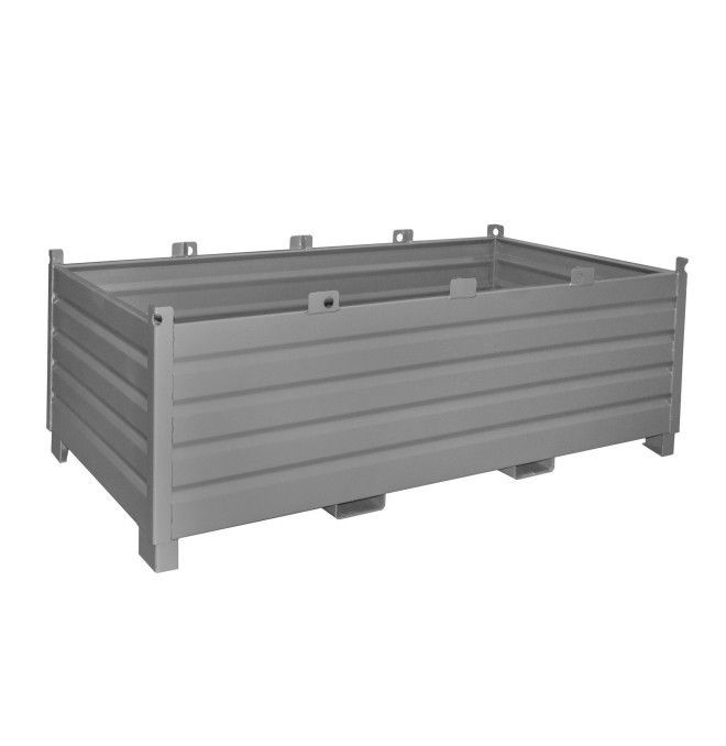 Kippbehälter--Colector System, lackiert, graue Maus