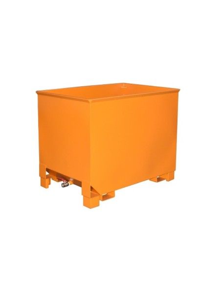 Kippbehälter--Virutas Würfel, lackiert, Orange gelb