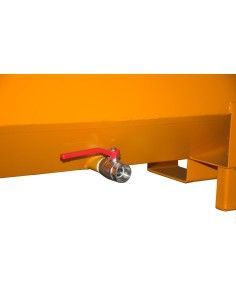 Kippbehälter--Virutas Würfel, lackiert, Rotes Feuer 2