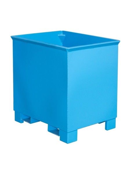 Tilting Container--Papelera, painted, Light Blue