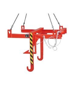 Containers for Construction--Package tray for containers of material construction, painted, red f...