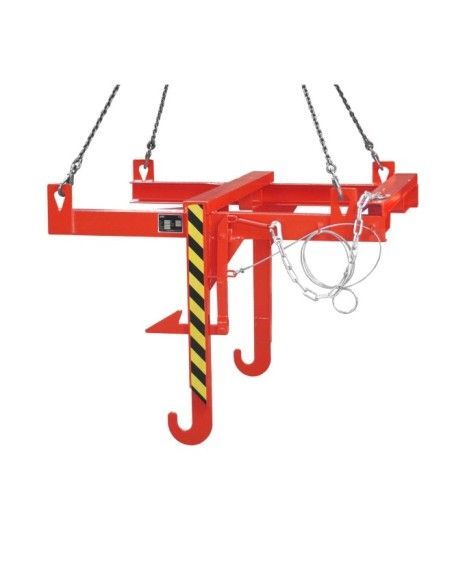 Containers for Construction--Package tray for containers of material construction, painted, red f...