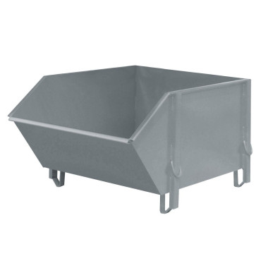 Containers for Construction--Container for materials construction, painted, gray mouse