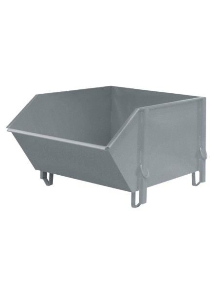 Contenitori per Edilizia--Contenitore per materiali costruzione, dipinto, topo grigio