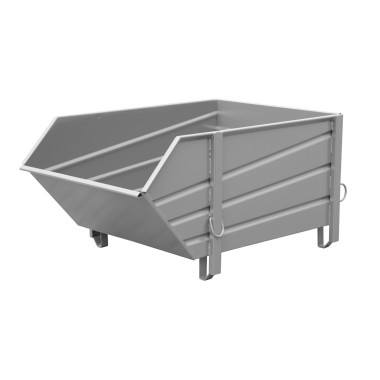 Containers for Construction--Container for materials construction, painted, gray mouse