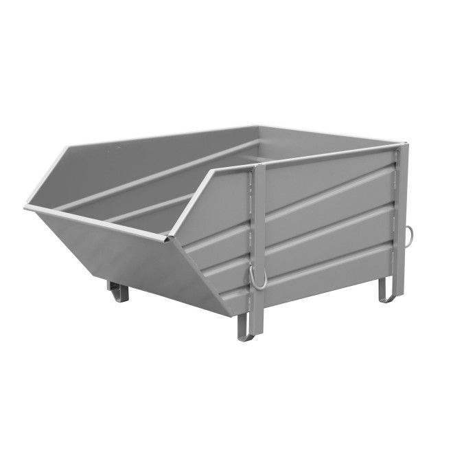 Containers for Construction--Container for materials construction, painted, gray mouse