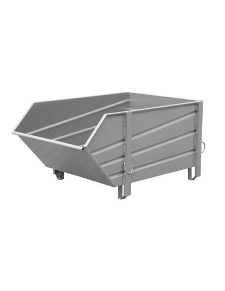 Containers for Construction--Container for materials construction, painted, gray mouse