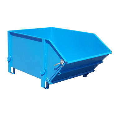 Containers for Construction--Container for materials construction, painted, light blue