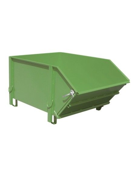 Contenitori per Edilizia--Contenitore per materiali costruzione, dipinto, verde Reseda