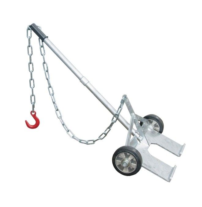 Fourches et Leurs Accessoires-- Récupérateur de palette à deux roues, galvanisé à chaud