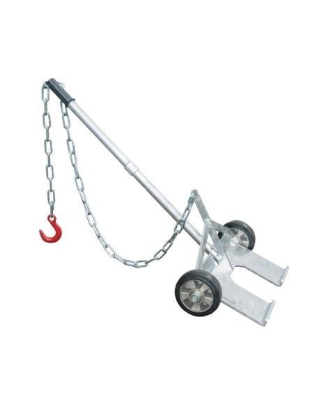 Forks and Accessories-- Two-wheel pallet picker, hot galvanized