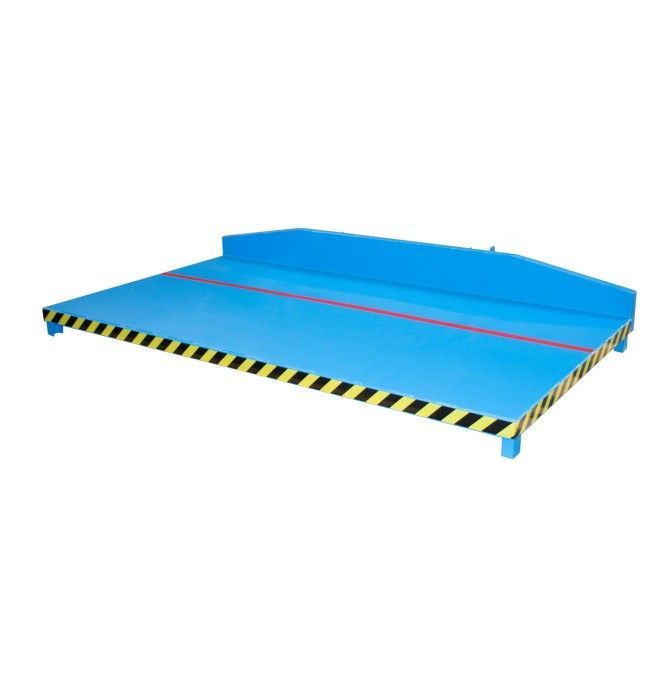 Plataforma para Recortes, pintada, Celeste