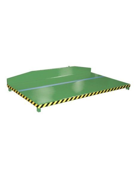 Implementos Especiais--Plataforma para Reordens, pintado, verde