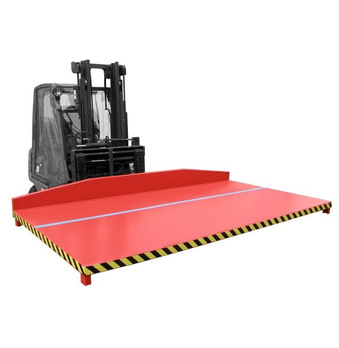 Attrezzi Speciali--Platform per Reorders, dipinto, Fuoco Rosso