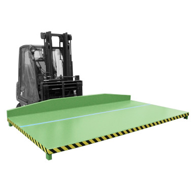 Spezielle Geräte--Platform für Reorder, lackiert, grün