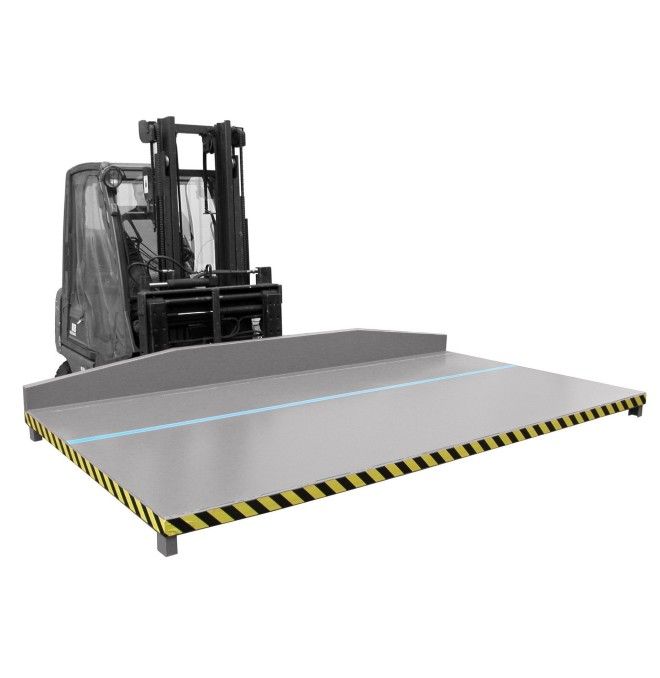 Implementos Especiais--Plataforma para Recortes, pintada, cinza rato