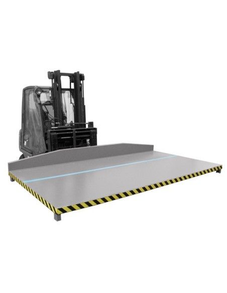 Plataforma para Off-Cuts, pintada, gris ratón