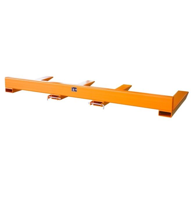 Attrezzi Speciali-- Porta materiale lungo, dipinto, Arancione giallo