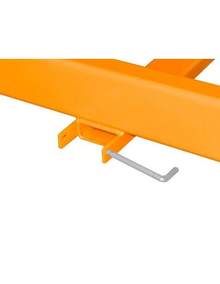 Spezielle Geräte--Long Materialträger, lackiert, Orange gelb