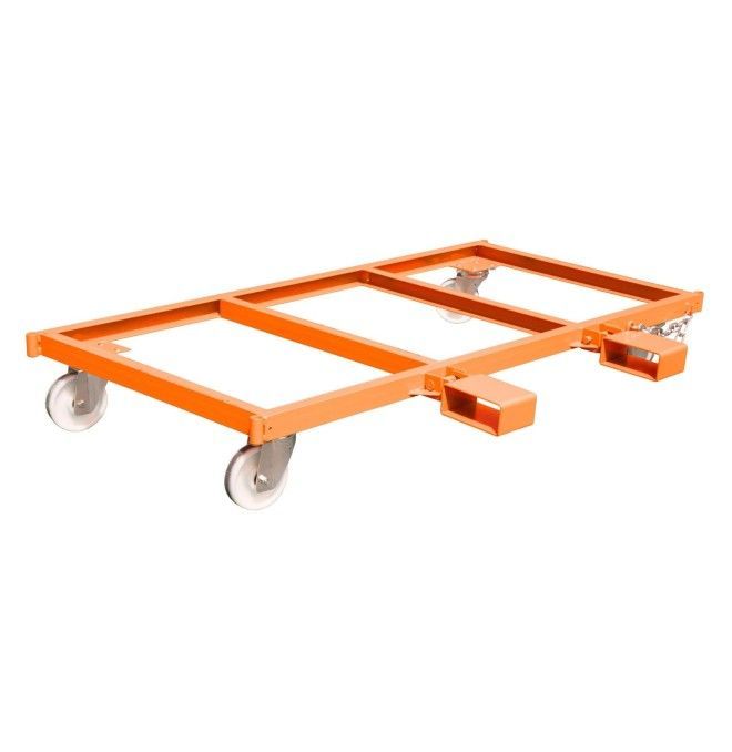 Special Attachments--Long Material Sidecar, painted, Orange Yellow