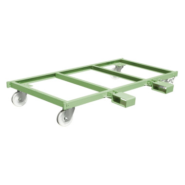 Sidecar Long Material, pintado, verde Reseda