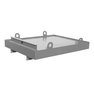 --Collective band for containers, painted, gray mouse