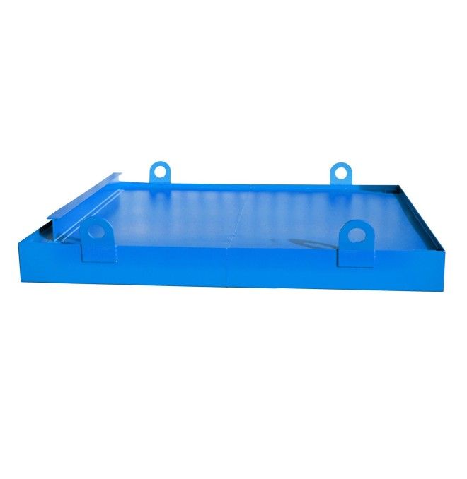Bandeja colectora para contenedores, pintada, Azul claro