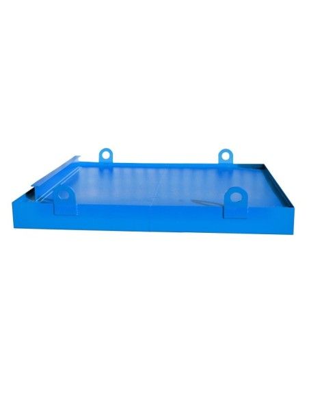 Bandeja colectora para contenedores, pintada, Azul claro