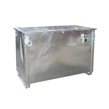 Hazardous material cabinets--Container fuel, hot galvanized