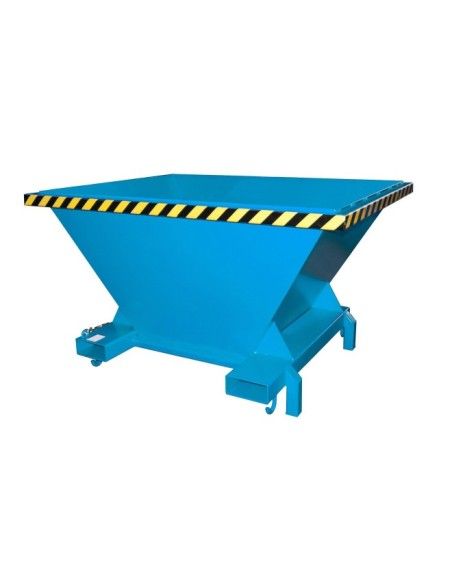 Recipiente Inclinável--Recipiente Inclinável enchimento, pintado, azul claro