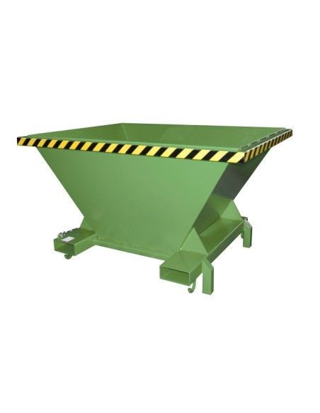 Tilting Container--Tilting Container filler, painted, green