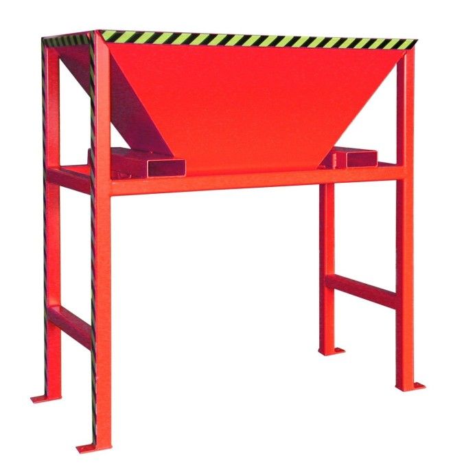 Tilting Container--Tilting Container full, painted, Red fire