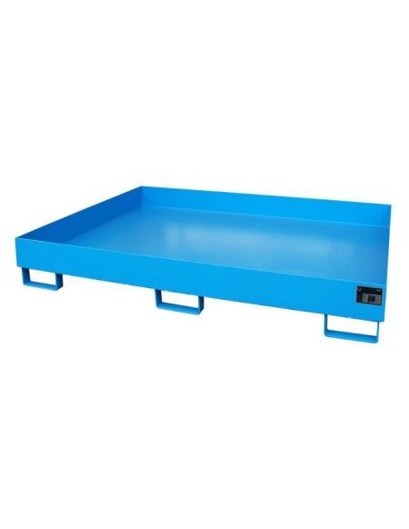 -Ripiano liscio, dipinto, azzurro