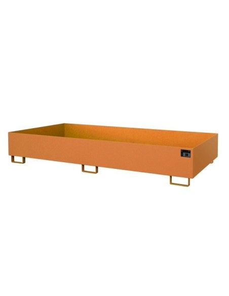 -entwässerungsgestell, lackiert, orange-gelb