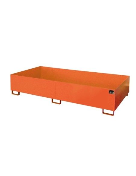 --Waschbeckenregal, lackiert, orange-gelb